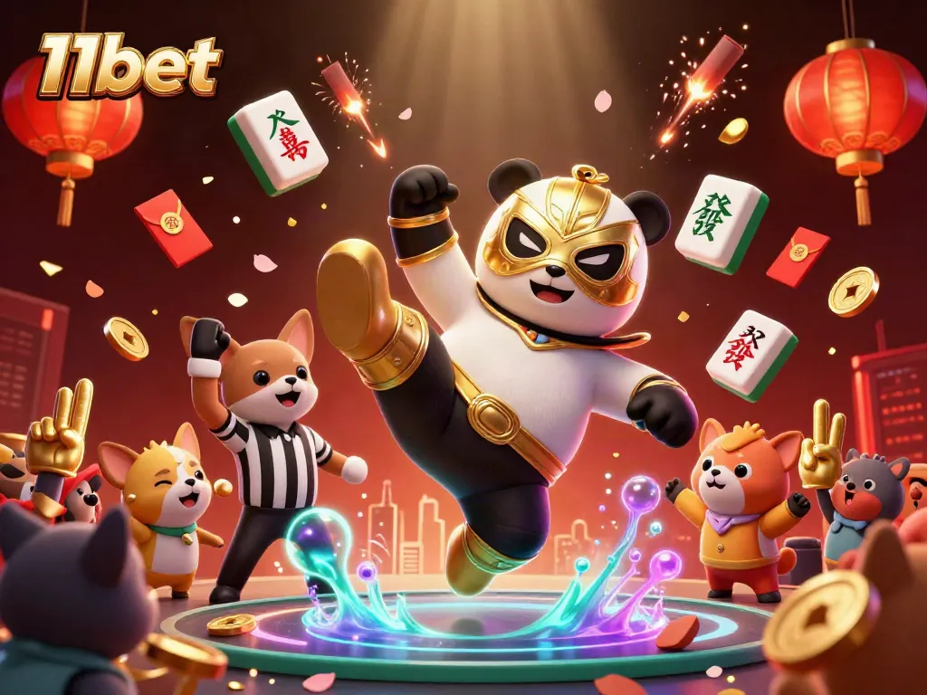 Unleash your skills on 11bet's exciting games with a vibrant casino scene.