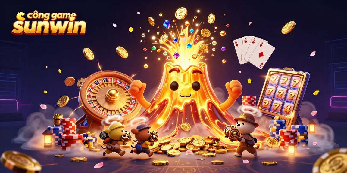 Engage in thrilling gameplay at cổng game sunwin with vibrant visuals and dynamic casino elements.