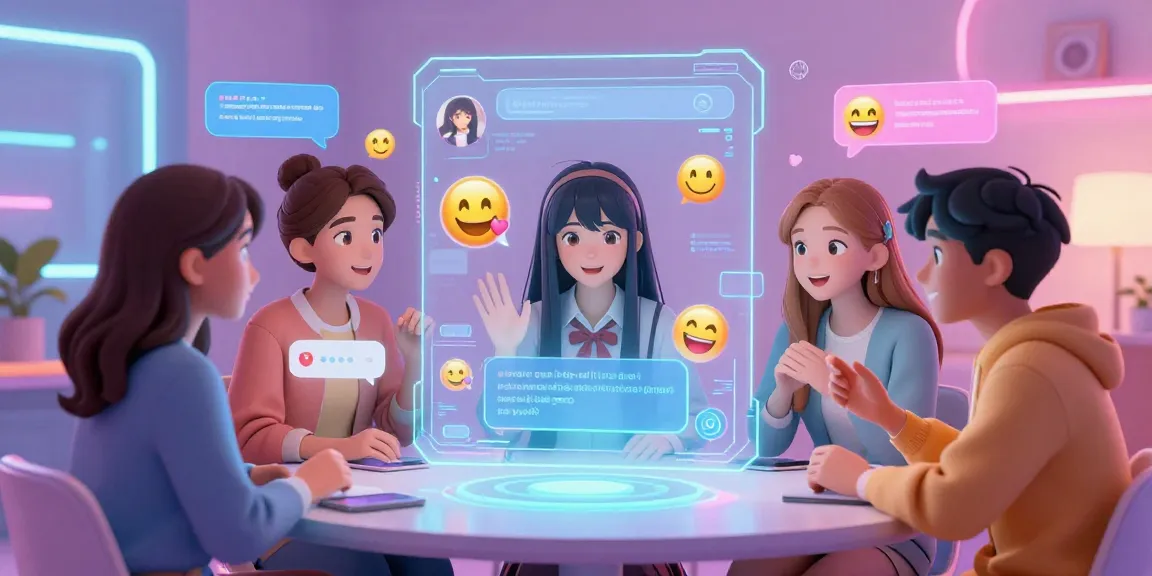 Experience free ai ecchi chat with diverse anime characters in a vibrant digital environment.